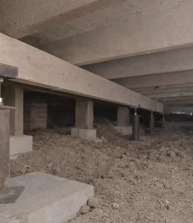 Crawl Space & Pier-and-Beam Stabilization