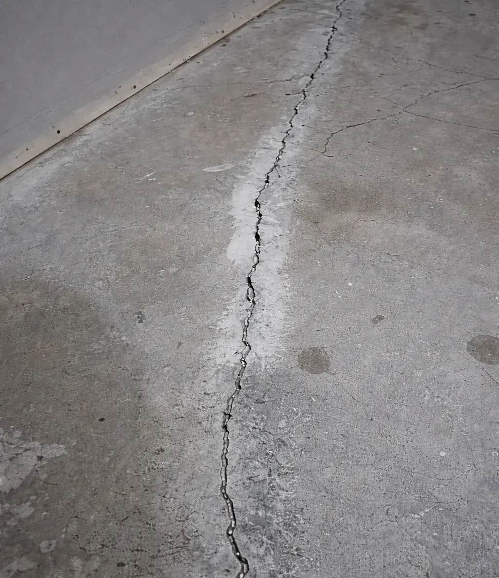 Floor Movement Caused by Slab Settlement