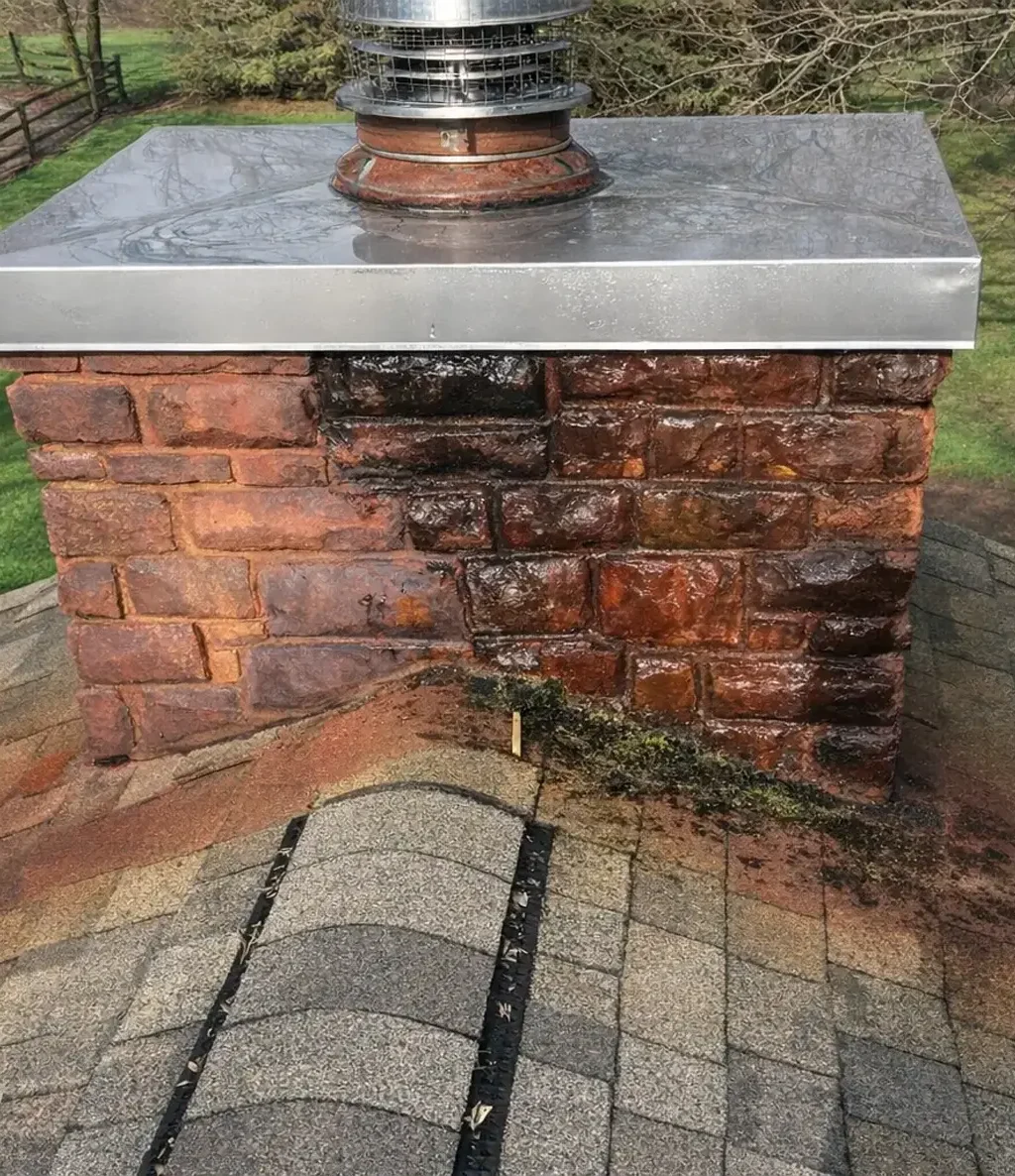 Moisture-Damaged-Chimney-Masonry