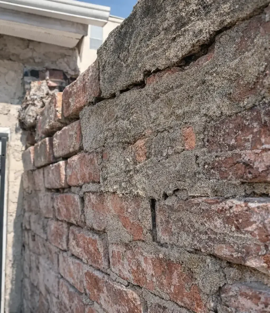 Separating-or-Bulging-Brick-Sections