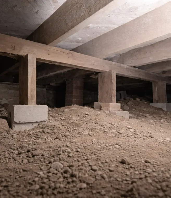 Settlement in Crawl Space Foundations